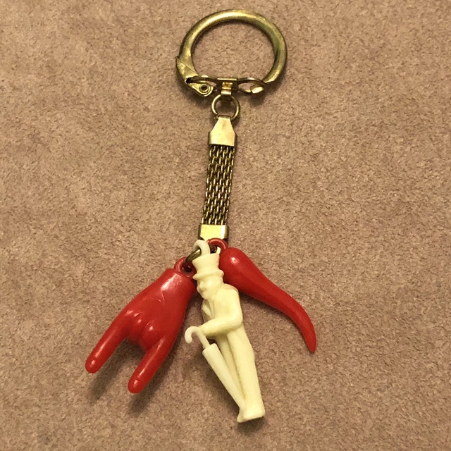 Portachiavi Uomo Donna In Acciaio Con Pendente Corno Portafortuna – Made In Italy, Scelta Tra Corno, Gufo, Zampa, Albero, Mano Di Fatima - 2