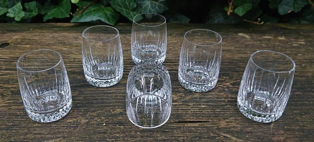 Kristall-Schnapsgläser Mit 24K Goldflocken – 6 Stück, 15 Ml, Bleifrei, Für Tequila & Mehr