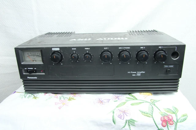 National Hi-Power Amplifier WA-745ラジオ　レア National Hi-Power Amplifier WA-745ラジオ レア