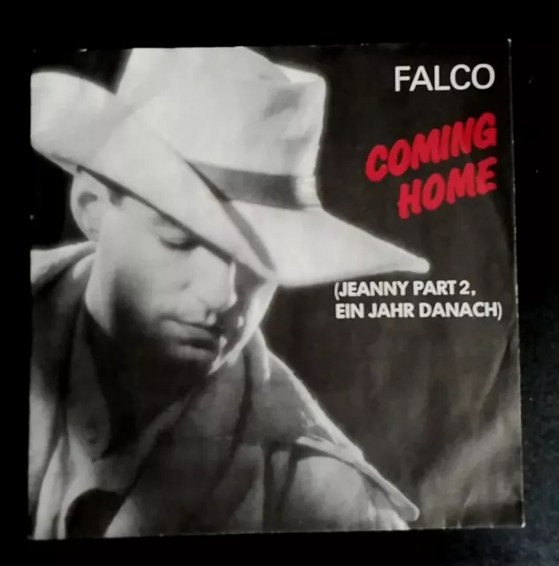 Falco Coming Home ( Jeanny Part 2 Ein Jahr Danach )  Single7 Vg++