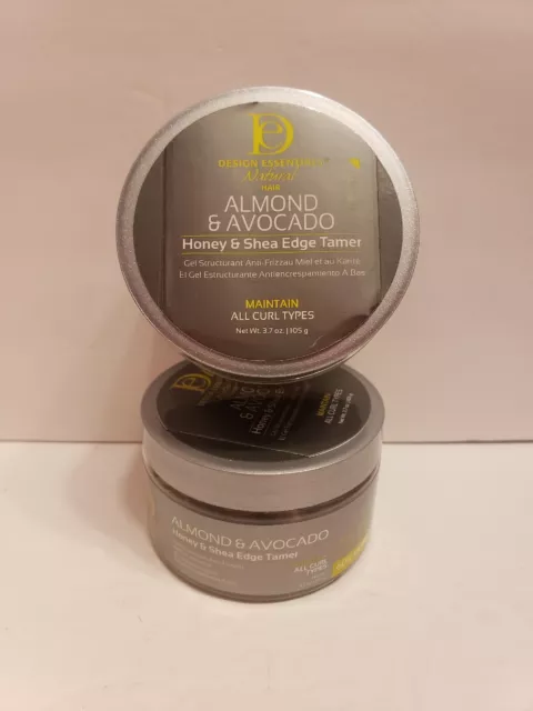 Design essentials 2 Pack- Almond & Avocado Edge Tamer. Both 3.7oz