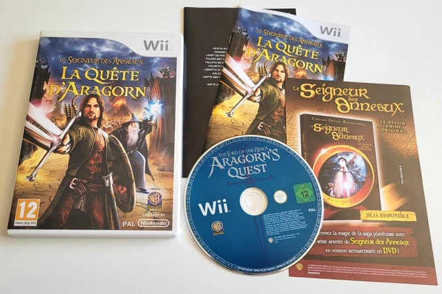 Jeu PSP Le Seigneur Des Anneaux : La Quête D'Aragorn - Version PAL FR Complète - Bon état