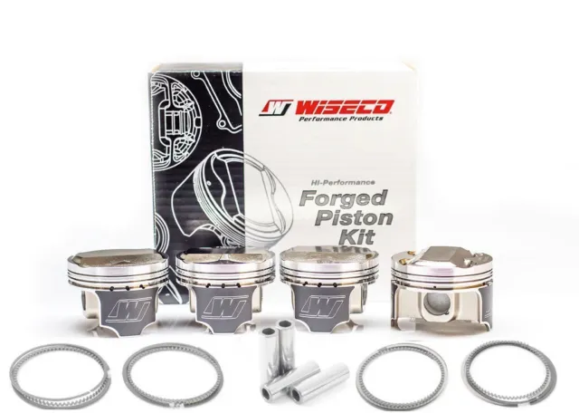 Wiseco AP 87.5mm Pistons Honda Acura K20 K20A K20Z 12.6:1 & K24/K24A/Z 14.4:1