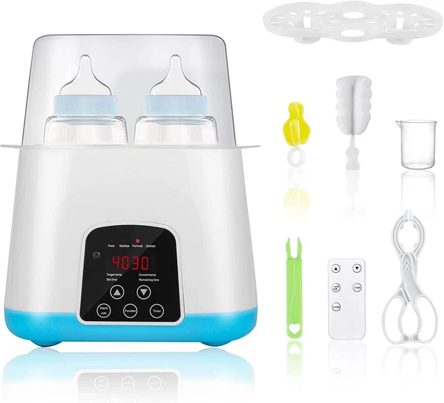 Chauffe-biberon, chauffe-biberon multifonctionnel Chefhandy et Blue