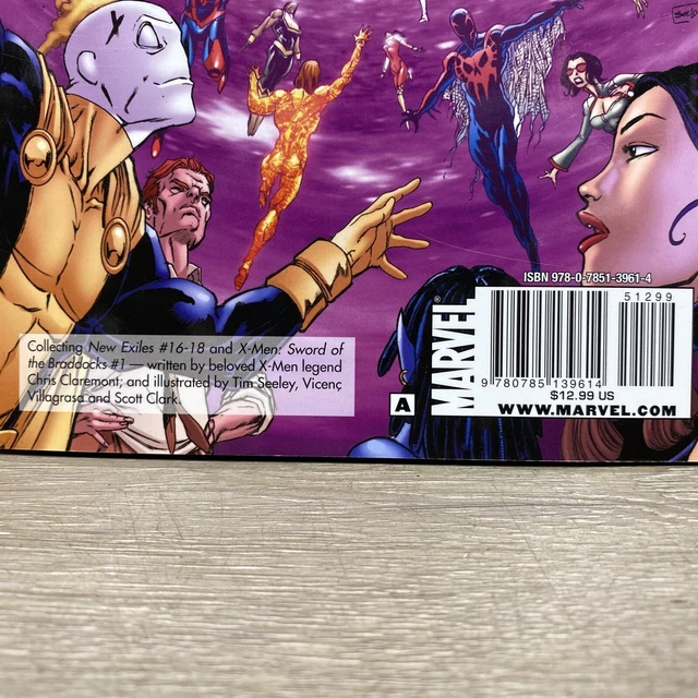 New Exiles - Volume 4 : Away We Go by Chris Claremont (2009, Trade Paperback) 3