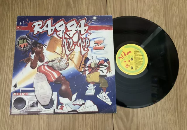 Ragga Hip-Hop 2 Vinyl LP Record 1991 Mango MLPS1063 Aswad Cutty Ranks Demon Boyz