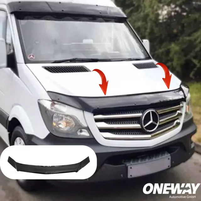 Motorhaubenschutz Steinschlagschutz für MERCEDES Sprinter W906 FL 2014-2018