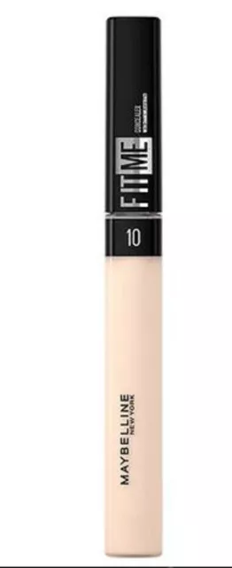 Maybelline New York Fit Me Cache-Cernes Avec Chamomle Extrait 10 Lumière 6.8ml