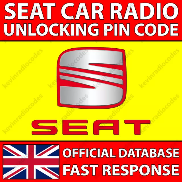 ✅Seat Radio Code Alhambra Altea Ibiza Leon Mii Rns 315 510 Navigation Se 359✅