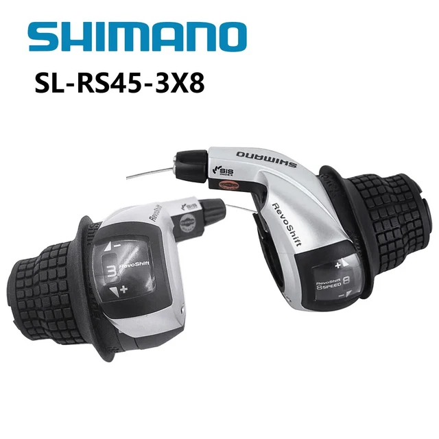 Cambio Shimano SL-RS47 RevoShift A Rotazione - 3/7/8 Velocit&agrave; Per MTB E Bici Da Strada