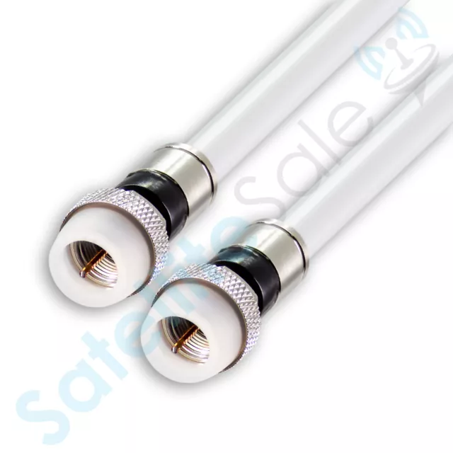 SatelliteSale RG-6 75 Ohm Coaxial Cable F-Type Weather-Seal Connector 2