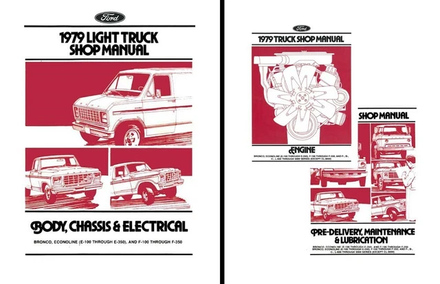 FORD TRUCK BRONCO Econoline 1974 Taller Manual De Reparación Libro Guía OEM EUR 108,99 - ES