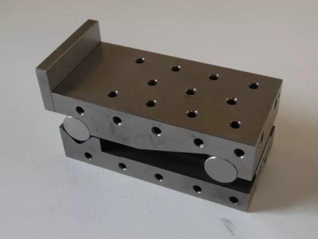3 inch  PRECISION SINE PLATE 2 " wide,TOOLMAKER 10/32 THREADED HOLES