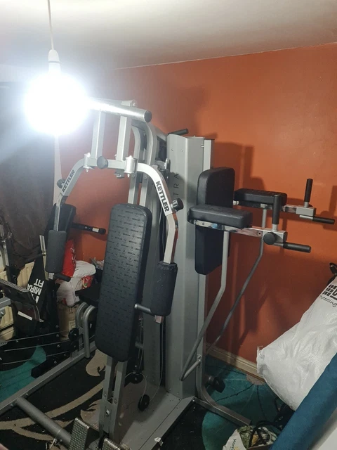 KETTLER MULTI GYM 5KG to 80KG Compact Home Gym Silver CAN