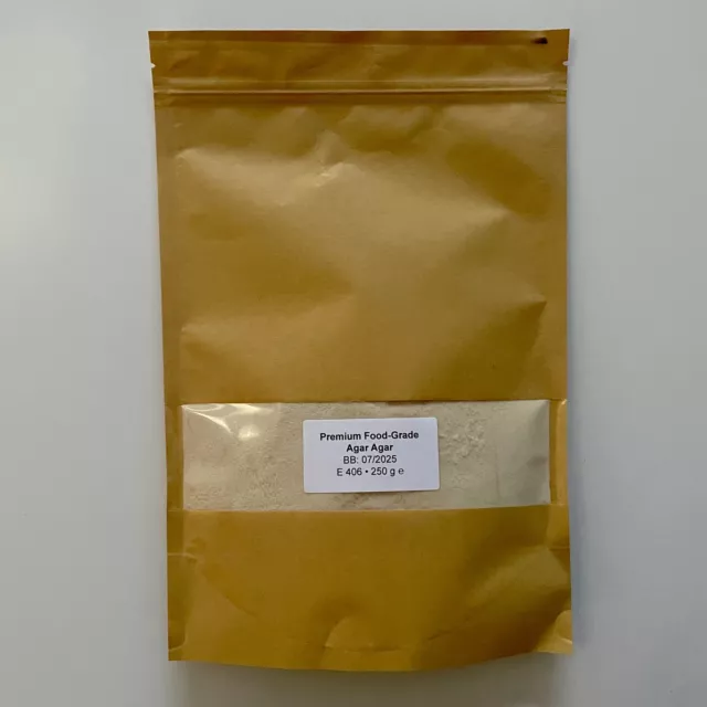 Organic Agar Agar Powder (225 g) • Premium Quality • LONG EXPIRY, FREE POST