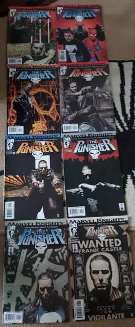Marvel Knights - THE PUNISHER - Vol's #1 to #8 - Marvel Comics