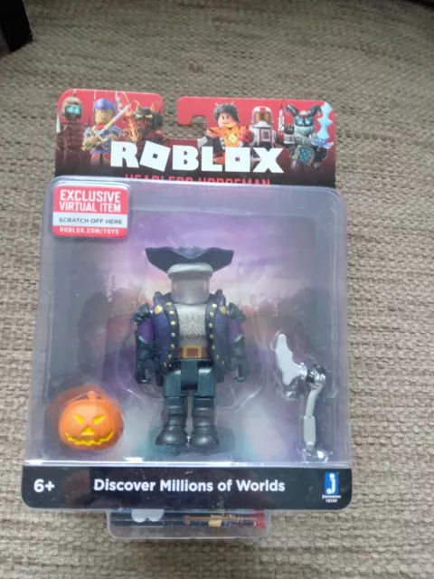 Roblox Headless Horseman Action Figure with Exclusive Virtual Item