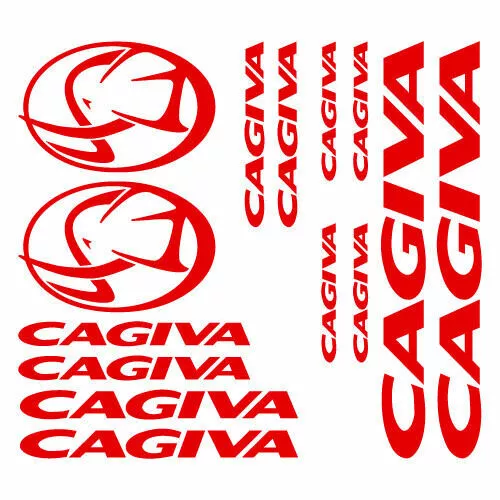 Kit de Pegatinas Vinilo Tuning Cagiva Custom Moto Calcomanías Stickers