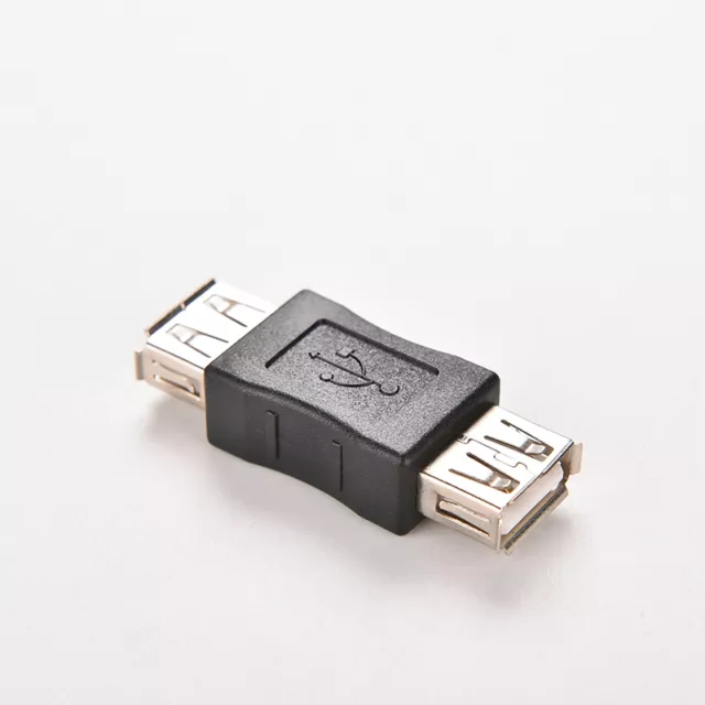 USB 2.0 Type A Female to Female Adapter Coupler Gender Changer Connecto$r 2