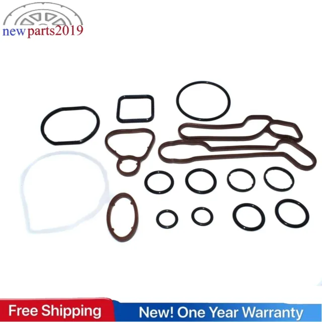 New Engine Oil Cooler Gasket Seal Full Suit For Chevrolet Cruze Aveo Sonic Opel