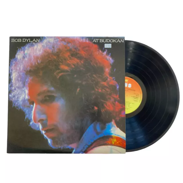 Bob Dylan ‎– Bob Dylan At Budokan LP Album Vinyl Record UK 1979 EX 1st Press CBS