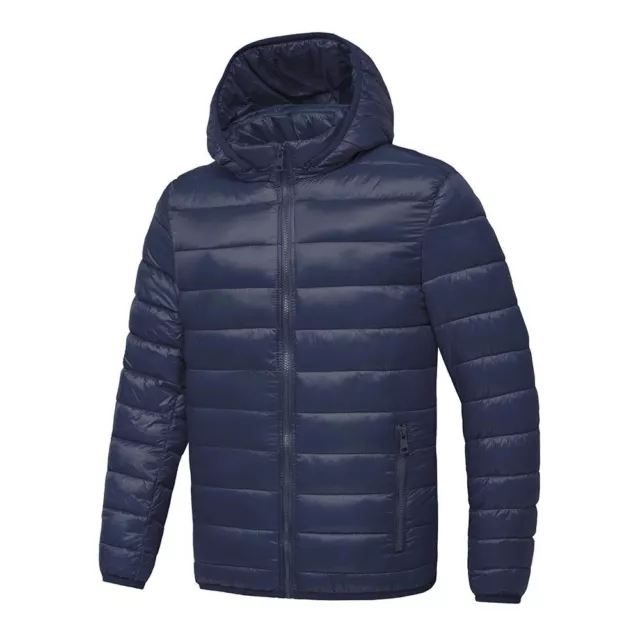 Piumino Da Uomo Primaverili Con Cappuccio Rimovibile 3