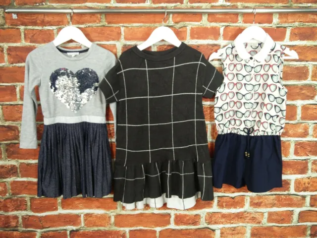 Girls Bundle Age 5-6 Years Next Zara Bluezoo T-Shirt Dress Playsuit Knit 110Cm