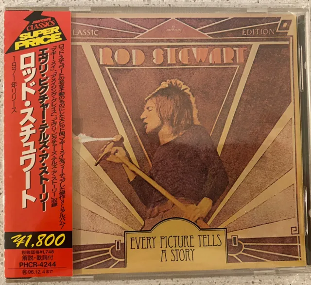 Rod Stewart - Every Picture Tells A Story (CD) JAPAN OBI PHCR-4244 !!!