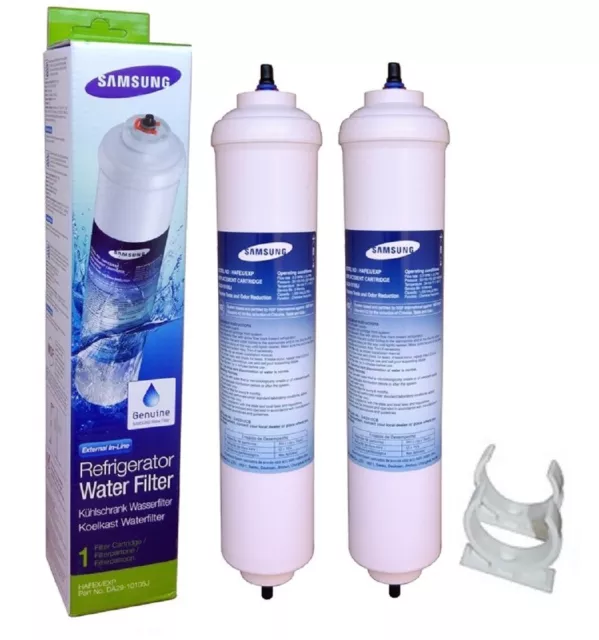 2 x Samsung Da29-10105J WSF-100 HAFEX/EXP Aqua-Pure Refrigerator water filter