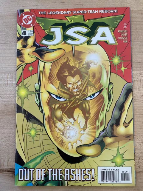 Jsa #4 - Dc Comics, Justice Society Of America, Dr. Fate, Sentinel, Hawkman!