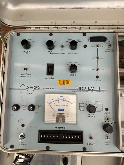 Geophysics Sirotem-2 Electromagnetic Em Survey Transmitter Gssi Magnetometer Geophysics Sirotem-2 Electromagnetic Em Survey Transmitter Gssi Magnetometer