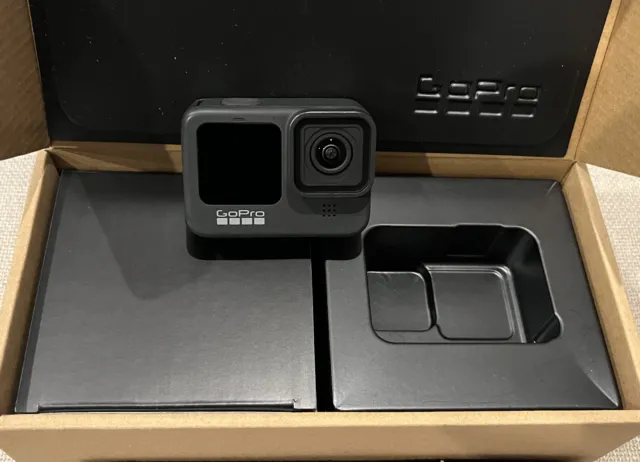 GoPro HERO9 Black 5K Action Camera - Barely USED !!