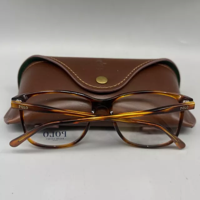 Polo Ralph Lauren PH2138/5007 Eyeglasses Unisex 53-16-140mm-Havana Striped 100% 3