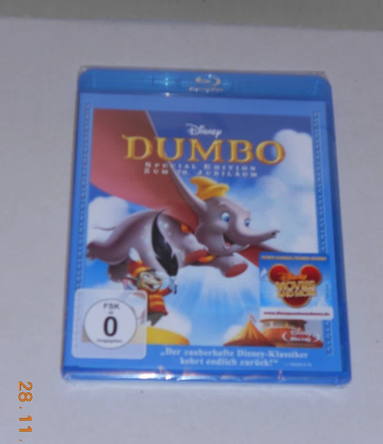 BLU RAY WALT Disney Dumbo Special Edition zum 70. Jubiläum Neu in Folie