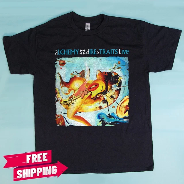 Dire Straits - Alchemy: Dire Straits Live Album T-Shirt Men S-3XL Free Shipping