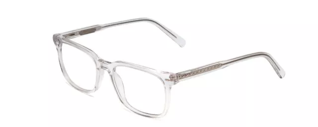 Ernest Hemingway H4854 Unisex Cateye Eyeglasses in Crystal Patterned Silver 54mm