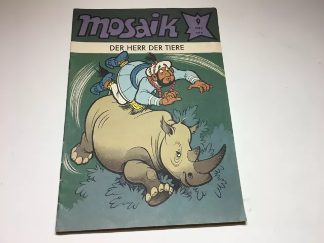 Mosaik 1987 - 9 - Digedags,Bummi,Frösi,Atze,ABC-Zeitung,DDR Romanhefte,Ostalgie