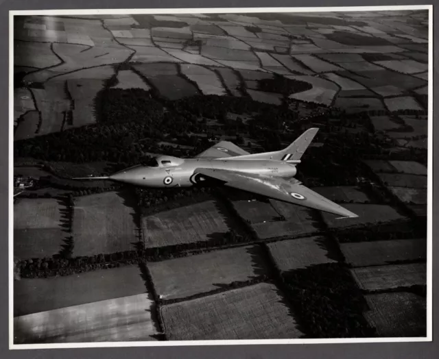 Avro 707A Wd280 Large Original Vintage Photo Raf Pre Vulcan