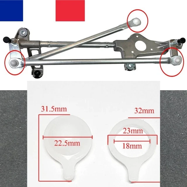 Tringlerie D'essuie-glace Pour Nissan Patrol 1987-2017 - Neuf, Référence 6734M
