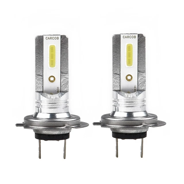 Lot De 10 Ampoules H7 Blanc 12V 100W - Pour Phares Voiture - Facile à Installer - Hanabitx