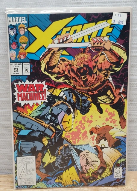 X Force Issue # 21 Apr 1993 Modern Age Marvel Comics Near Mint Bagged & Boarded
