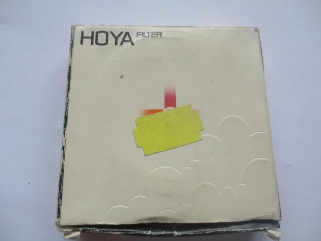 Filtro de lente HOYA 49 mm SKYLIGHT (1B) - en caja original y soporte para lentes