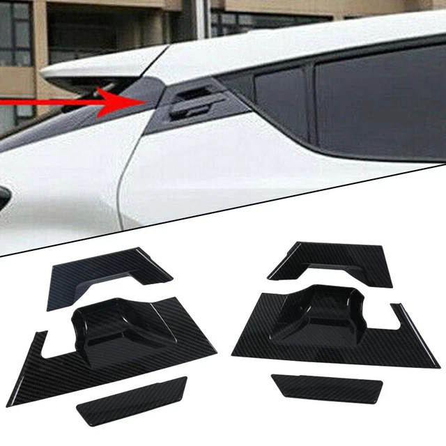 Cover Ciotola Maniglia Posteriore Fibra di Carbonio Finitura per Toyota CHR 2016