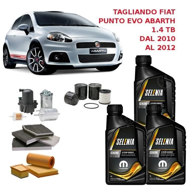 KIT TAGLIANDO FILTRI ORIGINALI OLIO SELENIA FIAT PUNTO EVO 1.4 NATURAL POWER - Foto 12