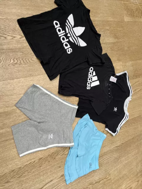 Adidas Sportkind Tshirt Tennisrock Kurze Hose 122/128