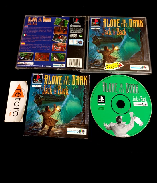 ALONE IN THE DARK JACK IS BACK Sony Playstation PSX PS1 PAL-España