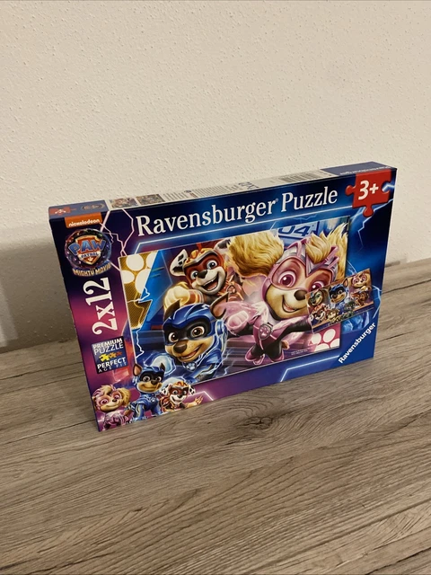 RAVENSBURGER PUZZLE 05721 PAW Patrol: The Mighty Movie, 2x12 Teile 3 ...