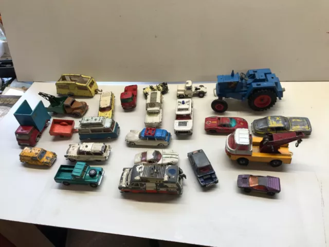 Vintage  Dinky  Corgi  Diecast  Joblot For Restoration 20 In Total