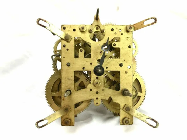 New Haven Mechanical Chiming Clock Movement for Parts | ref 22931
