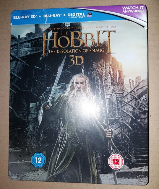 The Hobbit - Desolation Of Smaug (Blu-ray 3D, 2014)
